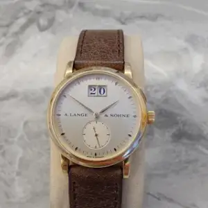 A. Lange & Söhne A. Lange & Söhne Saxonia 105.021 34mm Yellow gold Silver