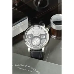A. Lange & Söhne A. Lange & Söhne Zeitwerk 147.025F 44mm Platinum Silver