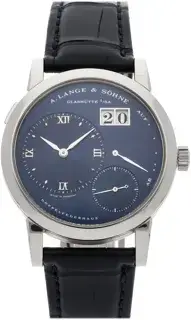 A. Lange & Söhne A. Lange & Söhne Lange 1 101.027 38mm White gold Blue
