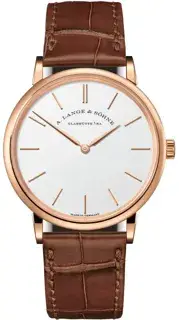 A. Lange & Söhne A. Lange & Söhne Saxonia 201.033 37mm Rose gold Silver