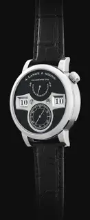 A. Lange & Söhne A. Lange & Söhne Zeitwerk 140.029 42mm White gold Black, Market Price