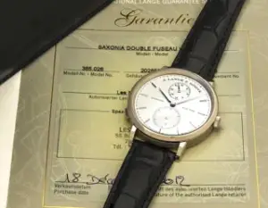 A. Lange & Söhne A. Lange & Söhne Saxonia 385.026 40mm White gold Silver