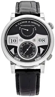 A. Lange & Söhne A. Lange & Söhne Zeitwerk 145.029 44mm White gold Black