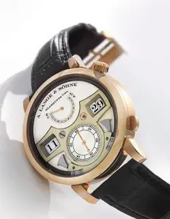 A. Lange & Söhne A. Lange & Söhne Zeitwerk 44.2mm 18k rose gold Silver