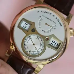 A. Lange & Söhne A. Lange & Söhne Zeitwerk 140.032 42mm Rose gold Silver