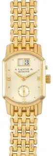 A. Lange & Söhne A. Lange & Söhne Cabaret 153.002 29mm Yellow gold White