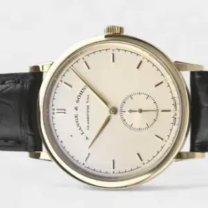 A. Lange & Söhne A. Lange & Söhne Saxonia 216.021 37mm Yellow gold Silver