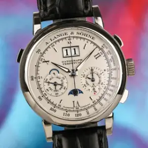 A. Lange & Söhne A. Lange & Söhne Datograph 410.025 E 41mm Platinum Silver