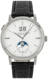 A. Lange & Söhne A. Lange & Söhne Saxonia 384.026 40mm White gold Silver