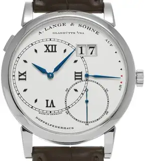 A. Lange & Söhne A. Lange & Söhne Grand Lange 1 115.046 42mm White gold Silver