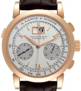 A. Lange & Söhne A. Lange & Söhne Datograph 403.032 39mm Rose gold Silver