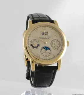 A. Lange & Söhne A. Lange & Söhne Langematik 310.021 38mm Yellow gold Champagne