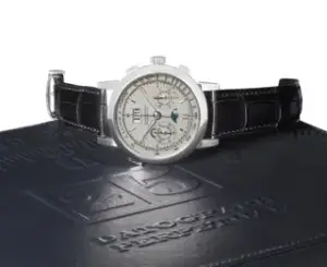 A. Lange & Söhne A. Lange & Söhne Datograph 410.025E 41mm Platinum Silver