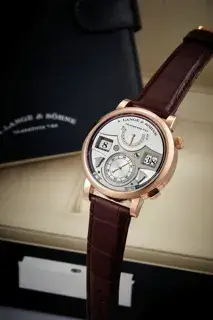 A. Lange & Söhne A. Lange & Söhne Zeitwerk 145.032 44mm Rose gold Silver