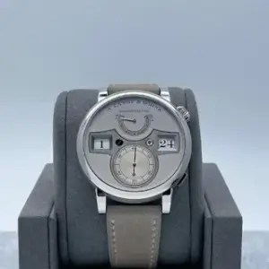 A. Lange & Söhne A. Lange & Söhne Zeitwerk 142.025 44.2mm Platinum Silver