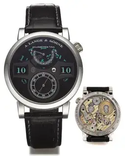 A. Lange & Söhne A. Lange & Söhne Zeitwerk 140.035 42mm Platinum Skeletonized
