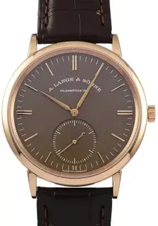 A. Lange & Söhne A. Lange & Söhne Saxonia 380.042 38.5mm Rose gold Brown
