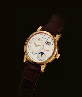 A. Lange & Söhne A. Lange & Söhne Grand Lange 1 38mm Rose gold Silver