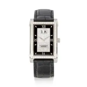 A. Lange & Söhne A. Lange & Söhne Cabaret 808.033 38.5mm White gold Black