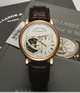 A. Lange & Söhne A. Lange & Söhne Richard Lange Tourbillon Pour le Mérite 7604 42mm 18k rose gold Silver