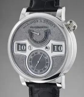 A. Lange & Söhne A. Lange & Söhne Lange Zeitwerk "Handwerkskunst" 140.048 / LS1402AM 41.9mm Platinum