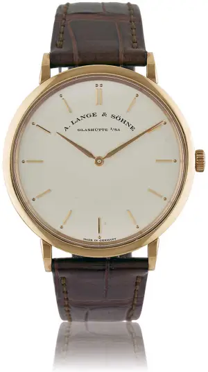 A. Lange & Söhne A. Lange & Söhne Saxonia 211.032 Rose gold Silver