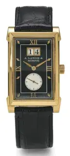 A. Lange & Söhne A. Lange & Söhne Cabaret 107.031 20.5mm Rose gold Black