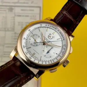 A. Lange & Söhne A. Lange & Söhne Double Split ROSE GOLD 43mm Rose gold Silver