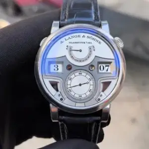 A. Lange & Söhne A. Lange & Söhne Zeitwerk 147.025F 44mm Platinum Silver