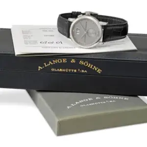 A. Lange & Söhne A. Lange & Söhne Saxonia 105.025 34mm Platinum Silver