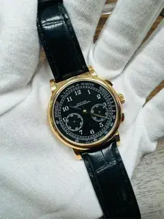 A. Lange & Söhne A. Lange & Söhne 1815 Chronograph 414.031 39.5mm Rose gold Black