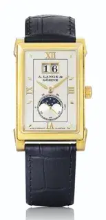A. Lange & Söhne A. Lange & Söhne Cabaret 118.021 43mm Yellow gold Silver