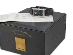 A. Lange & Söhne A. Lange & Söhne Cabaret 107.027 25.5mm White gold Black