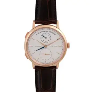 A. Lange & Söhne A. Lange & Söhne Saxonia 385.032 40mm Rose gold Silver