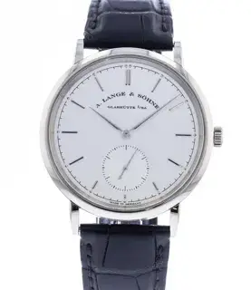 A. Lange & Söhne A. Lange & Söhne Saxonia 38.5mm White gold Silver