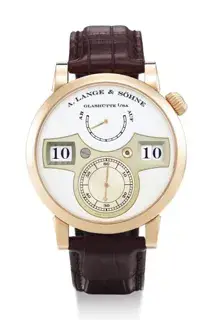A. Lange & Söhne A. Lange & Söhne Zeitwerk 42mm 18k rose gold White