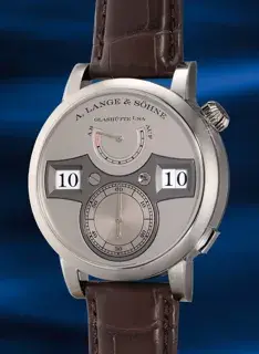 A. Lange & Söhne A. Lange & Söhne Zeitwerk 142.025 41.9mm Platinum Gray