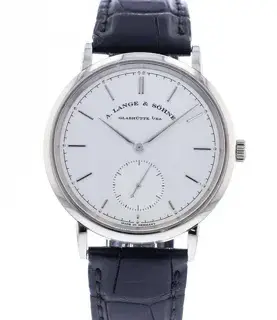 A. Lange & Söhne A. Lange & Söhne Saxonia 38.5mm 18k white gold White