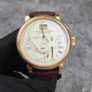 A. Lange & Söhne A. Lange & Söhne Richard Lange 180.032 45.5mm Rose gold Silver