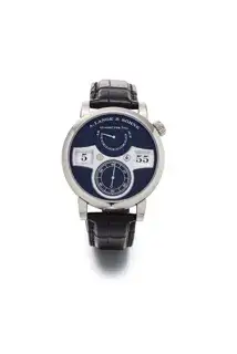 A. Lange & Söhne A. Lange & Söhne Lange Zeitwerk 140.029/LS1403AD 41.5mm White gold Blue and White