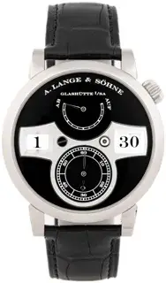 A. Lange & Söhne A. Lange & Söhne Zeitwerk 140.029 White gold Black