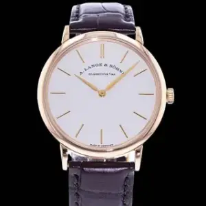 A. Lange & Söhne A. Lange & Söhne Saxonia 37mm Rose gold White