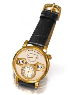 A. Lange & Söhne A. Lange & Söhne Zeitwerk 42mm Yellow gold Silver