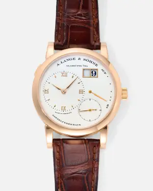 A. Lange & Söhne Lange 1 101.032 2013 Box and Papers