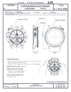 Albishorn Type 10 Chronograph