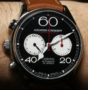 Alexander Shorokhoff Avantgarde Lefty Automatic Chronograph