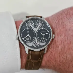 Armin Strom Dual Time GMT Resonance Manufacture Steel