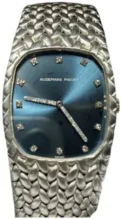 Audemars Piguet Audemars Piguet Cobra 30mm White gold Blue