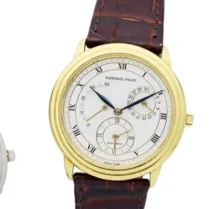 Audemars Piguet Audemars Piguet Dual Time 36mm Yellow gold White