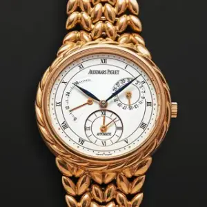 Audemars Piguet Audemars Piguet Dual Time C-88619 Yellow gold White